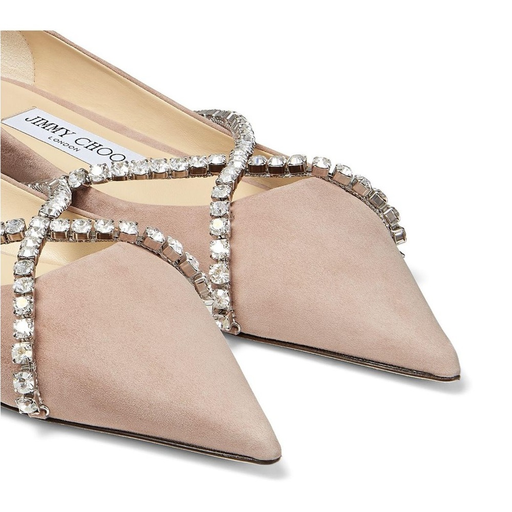 Jimmy Choo suede Genevi Flat - Picture 2 of 7